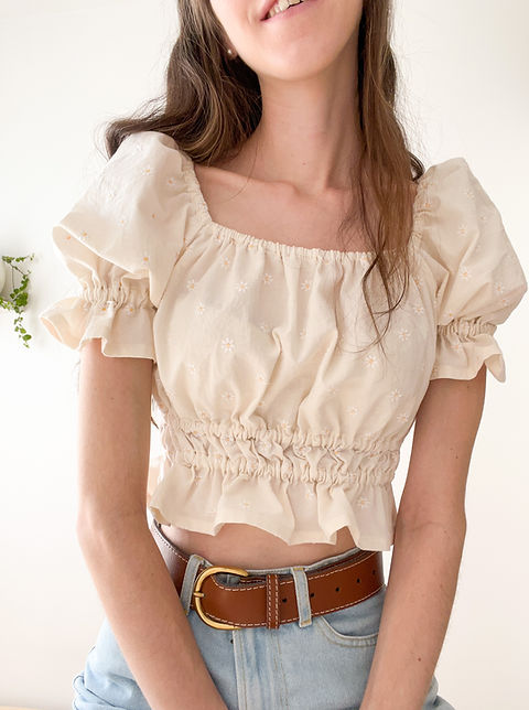 patron blouse Frida Atelier Bernie/pochette